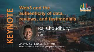 Web3 and the Authenticity of Data, Reviews, and Testimonials - Raj Choudhury, ARPR