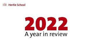 2022: The Hertie School's year in review