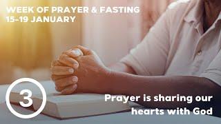 Prayer is sharing our hearts with God - Pastor Selby Khumalo