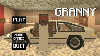 Granny 1.8: Granny Car Escape Minecraft Gameplay