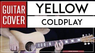 Yellow Guitar Cover Acoustic - Coldplay  |Tabs + Chords|