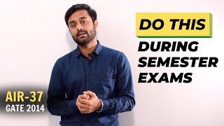 GATE preparation during Semester Exams / Campus Placements - हिन्दी में (English Subtitles)