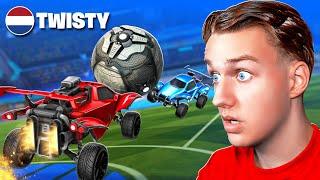 1 UUR van Twisty Rocket League GAMEPLAY (SSL 2v2)