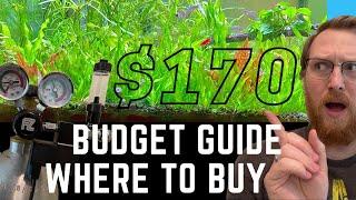 How to make a BUDGET CO2 Aquarium System | Beginners Guide to Aquarium C02