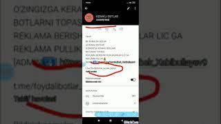 Telegram Sirlari Siz bunaqasini ko'rmagansiz