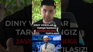 DINIY VIDEOLAR UCHUN JAVOBGARLIK BOR! #uzbekistan #uzbo #uzboomtv #news #uzbek ##russia