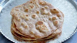 طرز تهیه نان لواش تابه ای با آرد گندم کامل بدون نیاز به مایه خمیر، بسیار نرم و سالم