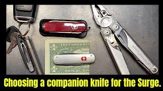 Companion Knife For The Leatherman Surge