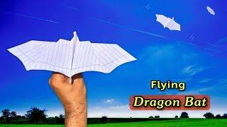 bat plane, flying paper dragon, paper bat plane, notebook flying bat plane, new dragon plane