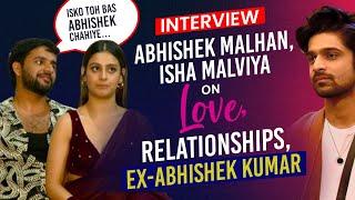 Isha Malviya-Abhishek Malhan on Love, Elvish VS @FukraInsaan, ex-Abhishek Kumar, Zor Ki Barsaat Hui