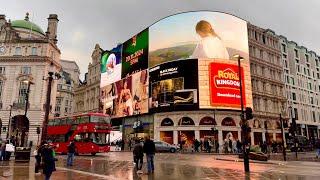 London Walk  West End Getting Ready for Christmas   November 2024  4K Virtual Walking Tour