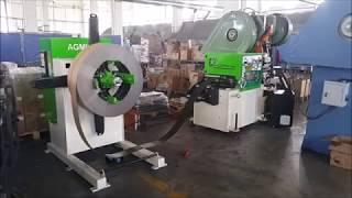 Rulo Sac Açma Doğrultma ve Servo Sürücü AGMline Coil Feeding Machine