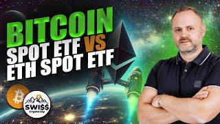 Bitcoin vs Ethereum Spot ETF! Bist du bereit für den ETF?