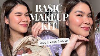 AFFORDABLE BASIC MAKEUP KIT + BACK TO SCHOOL MAKEUP TUTORIAL  (LOCAL ) | JEN DE LEON