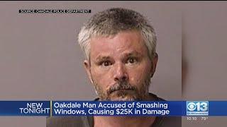 Oakdale Man Accused Of Damaging Businesses