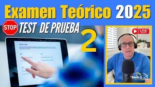 Nuevo Examen Teorico de Conducir 2025 Parte 2 Licencia de Conducir