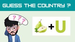 Can You Guess The COUNTRY From Emoji? | Emoji Challenge | Guess the Emoji | Emoji Puzzles