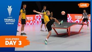 LIVE - Teqball World Series - Madrid | Day 3