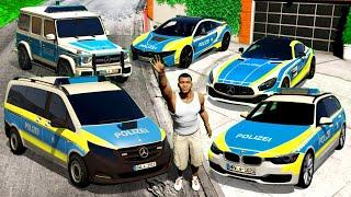 WIR sammeln POLIZEIAUTOS in GTA 5! (Deutschland Mod #13)