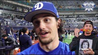 James Outman Shares Details About Dodgers Experience in Korea! Activities, Food, and More