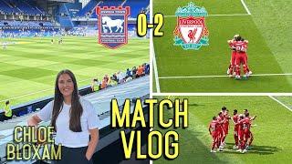 DIOGO JOTA & SALAH SCORE IN ARNE SLOTS’ FIRST PREMIER LEAGUE WIN! | Ipswich 0-2 Liverpool | Vlog