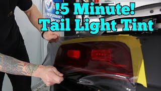 5 Minute! Tail Light Tint - Easiest Tint Ever