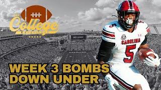 College Football Week 3 Bombs Down Under | The College Football Experience