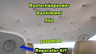 FAHRZEUG DACHHIMMEL HÄNGT RUNTER ?! KEIN PROBLEM ! | REAPARATURKIT | TUTORIAL | VW POLO 9N |FACTOREM