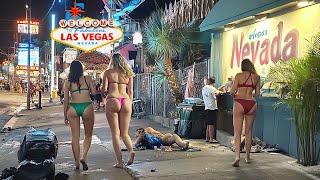 Crazy Nightlife in LAS VEGAS - Where Women Serve Travelers All Night