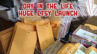 Huge Etsy Sale Day / Behind the Scenes / Tips & Tricks