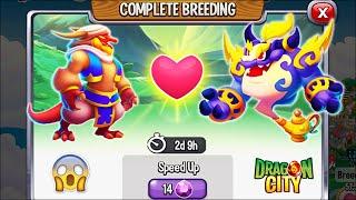 Dragon City: Ali Baba Dragon vs Lamp Genie Dragon [EXCLUSIVE BREEDING] 