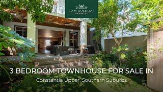 Constantia Upper | 3 bedroom townhouse for sale | Pam Golding Properties