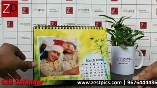 Personalized Photo Picture Calendar Online | Zestpics