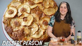 Claire Saffitz Makes Honey-Roasted Apple Cake | Dessert Person