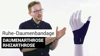 Ruhe-Daumenbandage | Daumenarthrose - EPITACT®