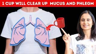 1 CUP TO CLEAR MUCUS AND PHLEGM FROM SINUSES AND LUNGS | HITANSHI