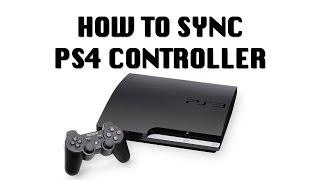 How to Sync PS4 Controller