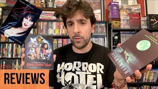 NIGHTWISH and EVIL DEAD TRAP Blu Ray, Plus Yours Cruelly, Elvira Book Review