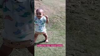 First Steps: The Cutest Toddler Walking Moments @KIDDOMANIA4 #cute #baby #funny #viralvideo #shorts