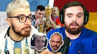 ARGENTINA 2022 FUE MÁS QUE ESPAÑA 2010. DEBATE MÁS TERMO DE YOUTUBE ft @IbaiLlanos  @losfutbolitos