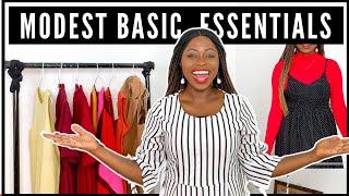 7 MODEST FASHION BASIC ESSENTIALS | STYLE TIP