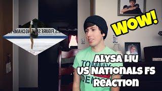 Alysa Liu FS Nationals 2020 (Reaction)