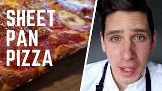 How to Make Pan Pizza | Sheet Pan Pizza Recipe, The Easy Way!