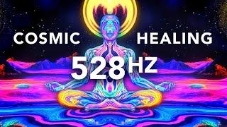 528 Hz COSMIC Energy Music, Heal While You Sleep, Trust the Universe