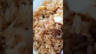 Fried Rice With Raw Shallot And Green Chilly