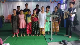 नौ डाँडा पारी मुग्लानमा new cover Christian song by Gospel youths Kerabari-3 morang