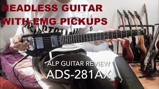 Amazing Travel EMG guitar review / ALP guitars (Comparison with ESP)