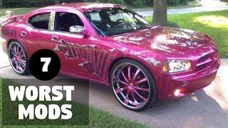 Dodge Charger Top 7 Worst Car Mods - YIKES!