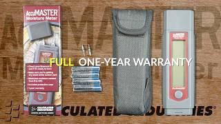 Calculated Industries AccuMASTER Moisture Meter