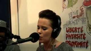 Kiani Kay British female MC rapper UK Freestyling at RGB Radio